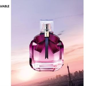 Yves Saint Laurent Purple Perfume with Bow